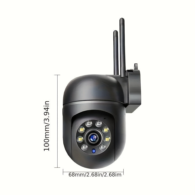 360 Wireless Camera Outdoor WiFi Night Vision Cam HD 1080P Home Security System